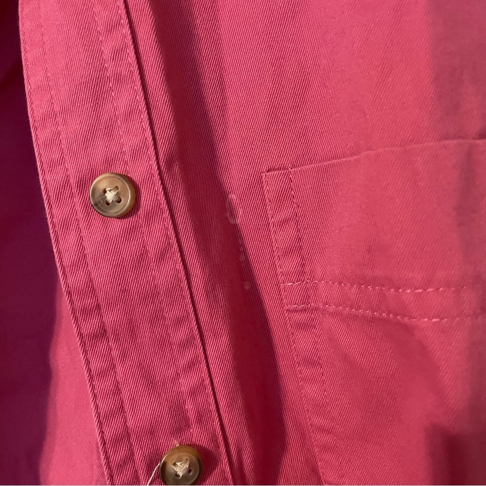 Talbots Pink Button-Up Shirt - Picture 4 of 4